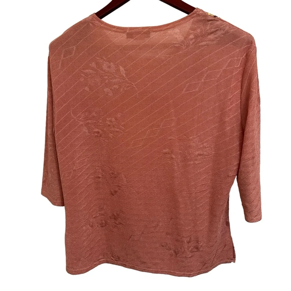 Vintage T.C. Fashion Knit Top XL - Picture 4 of 6